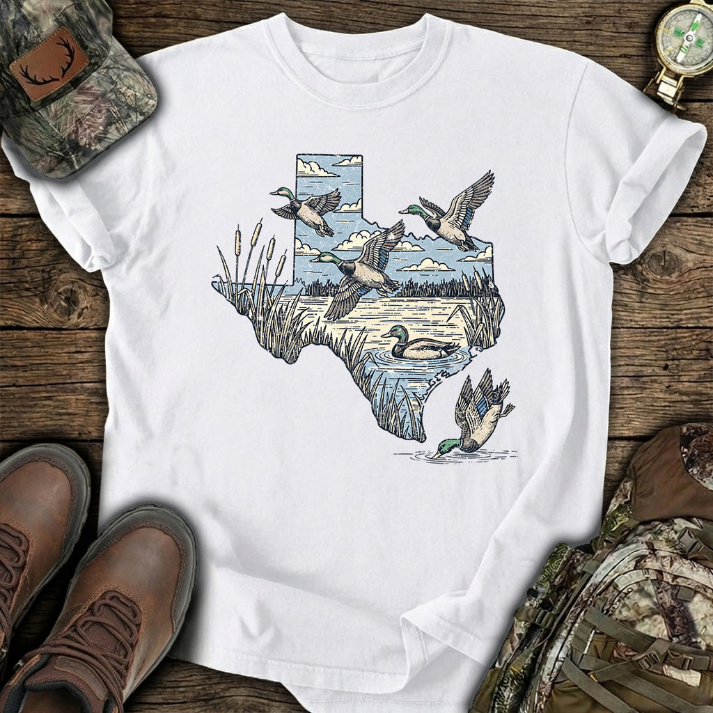 Texas Duck Hunting T-Shirt product image 7