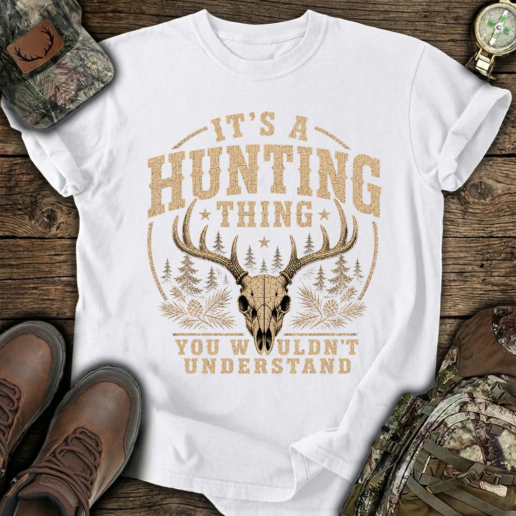 Vintage Hunting Skull T-Shirt product image 7