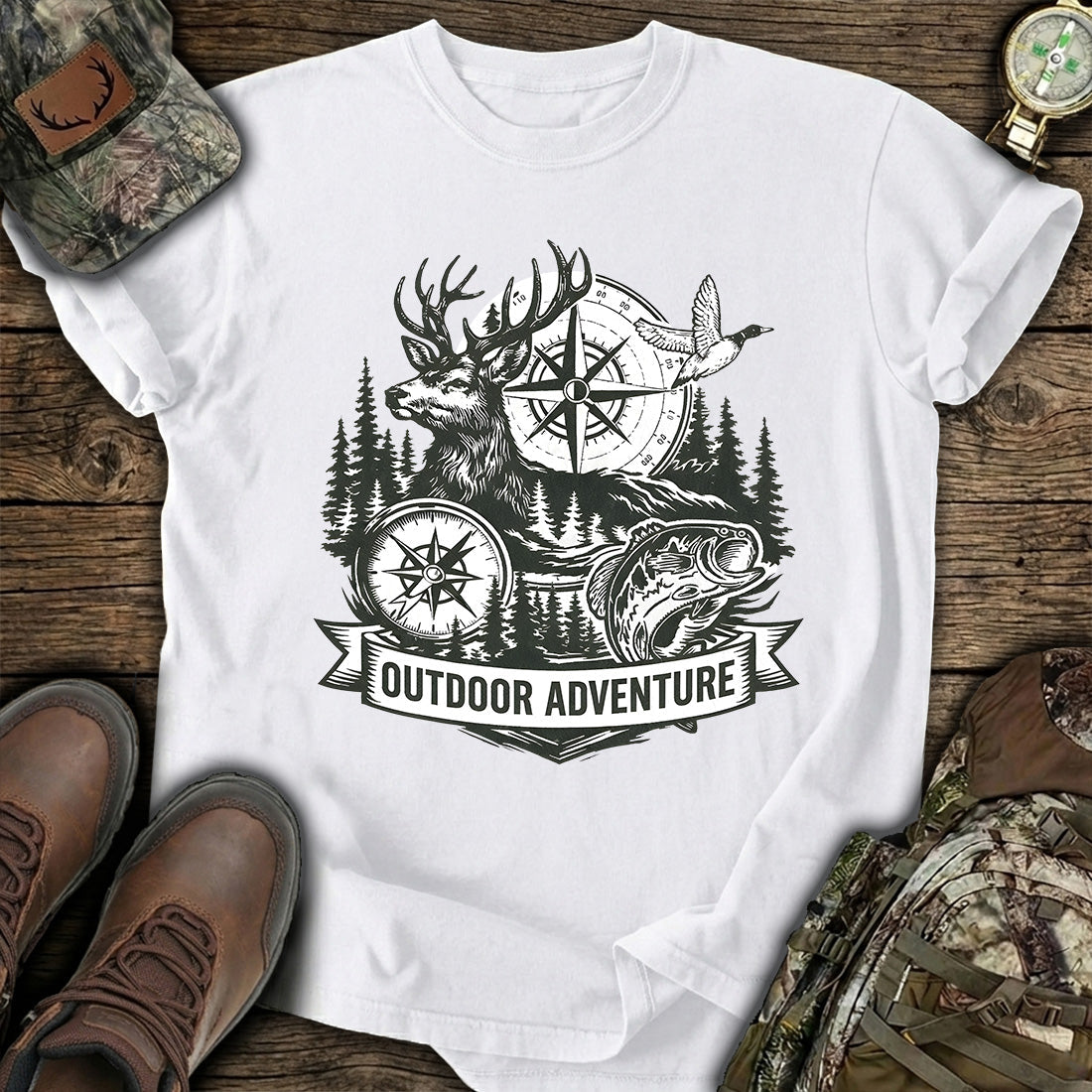 Outdoor Adventure Hunting T-Shirt product image 1