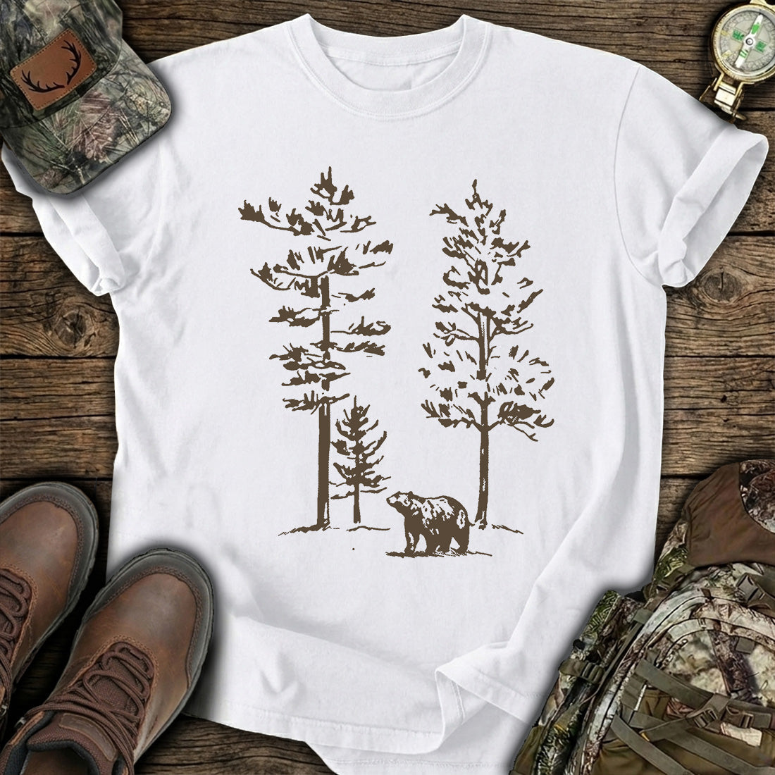 Bear In The Forest T-Shirt product image 7