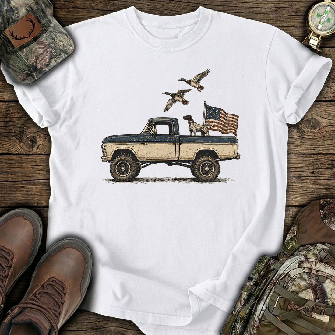Freedom Hunt Dog T-Shirt product image 10