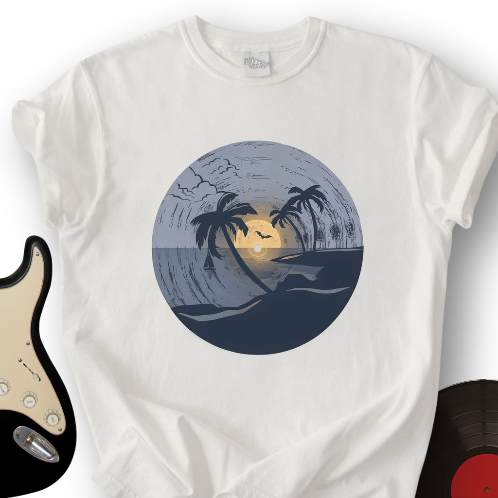 Moonlit Shoreline Spin T-Shirt product image 1