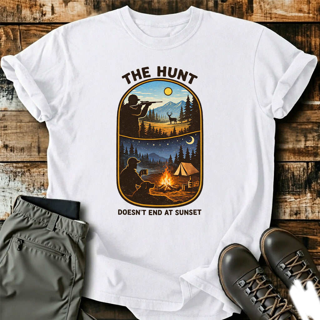 The Hunt Doesn’t End T-Shirt product image 8