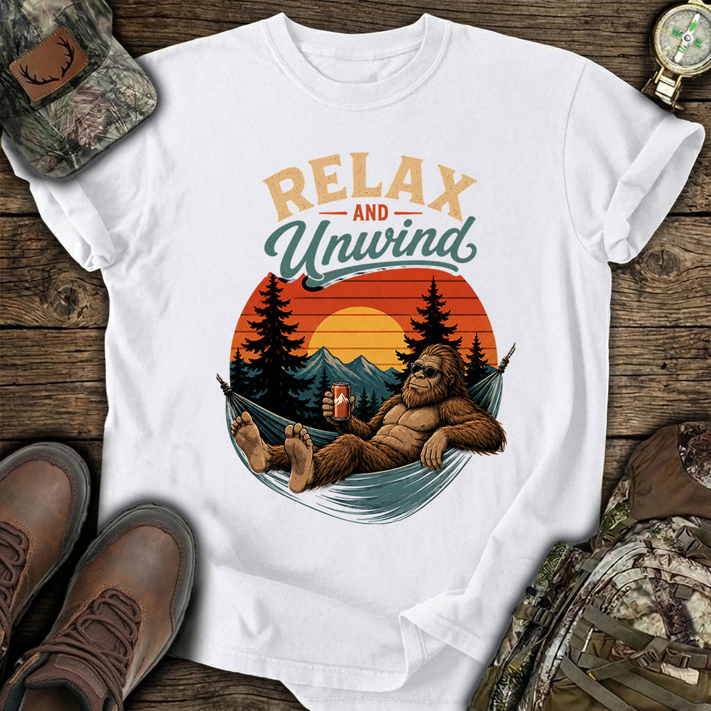 Funny Bigfoot Camping T-Shirt product image 7