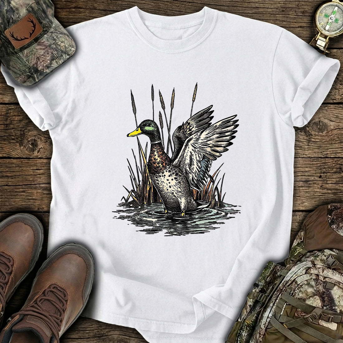 Mallard Duck Hunt T-Shirt product image 2