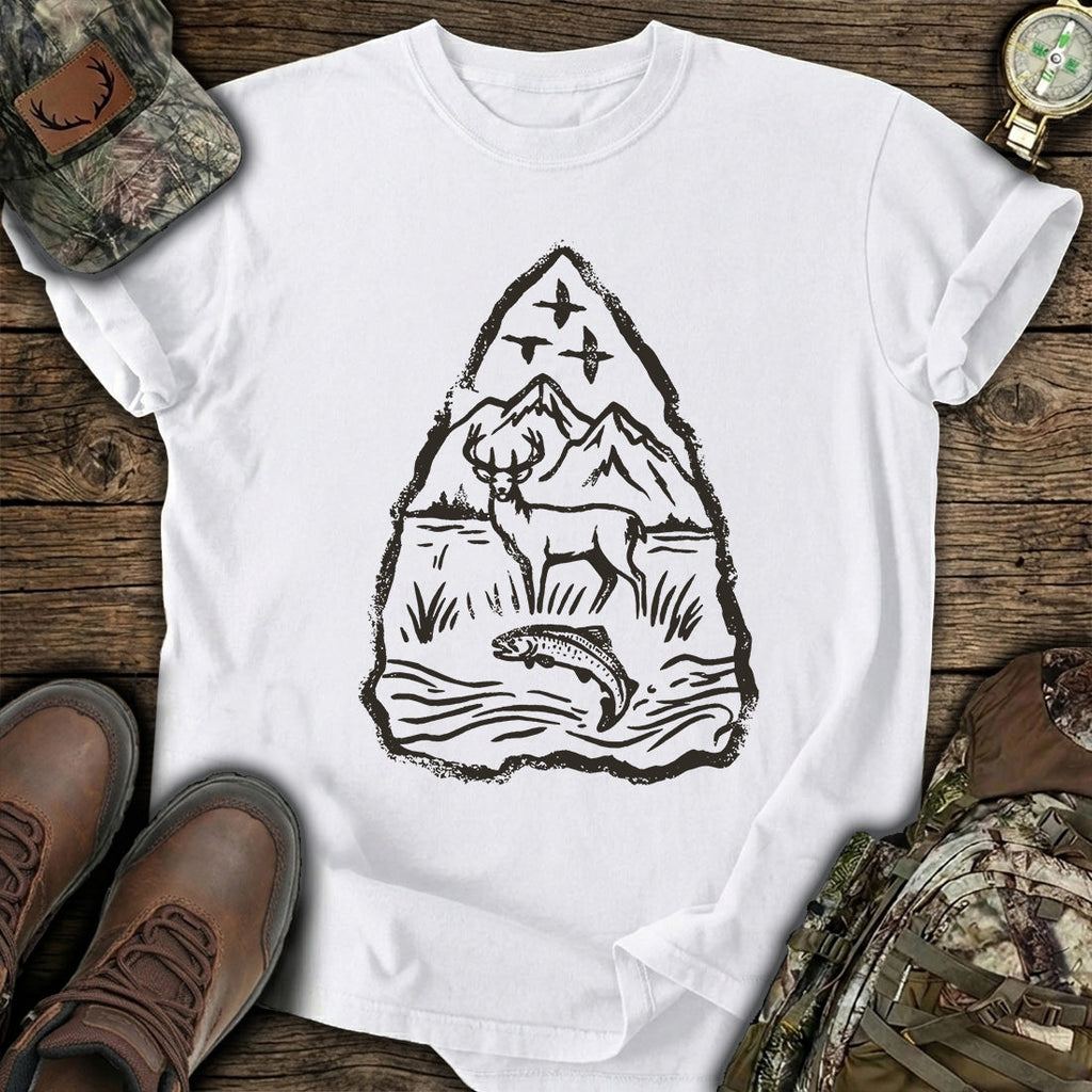 Deer Fishing T-Shirt product image 1