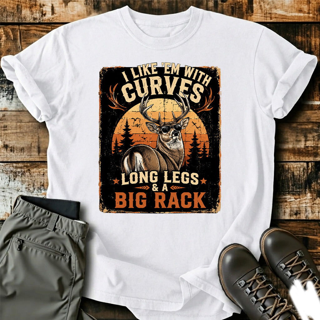 Big Rack Buck Hunting Joke T-Shirt product image 7