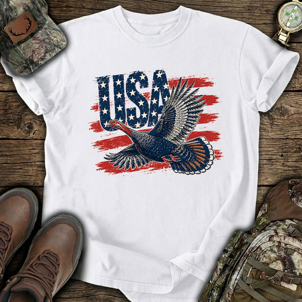 USA Turkey Hunting T-Shirt product image 7