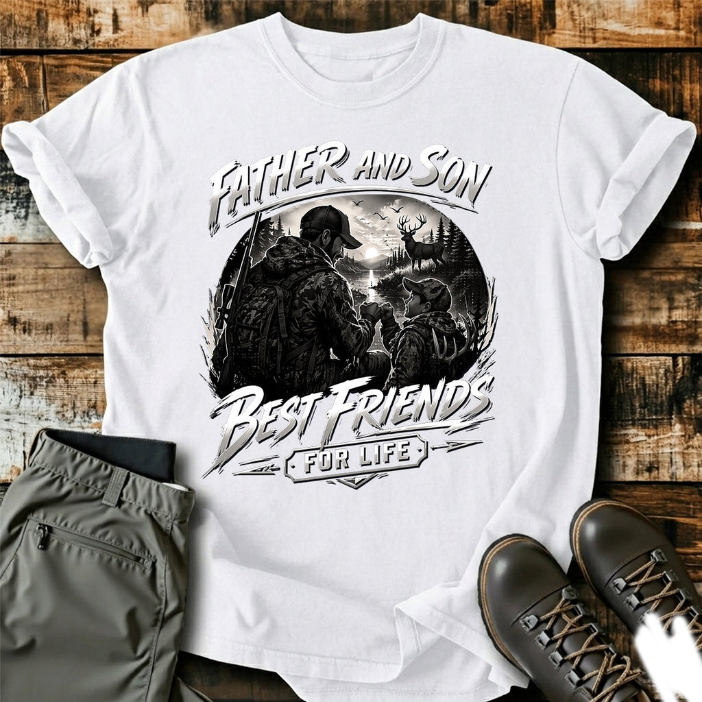 Father Son Hunting T-Shirt product image 7