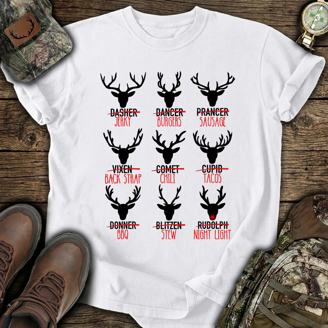 Funny Deer Hunter T-Shirt product image 2