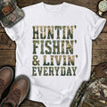 Hunt Fish Livin T-Shirt product image 1