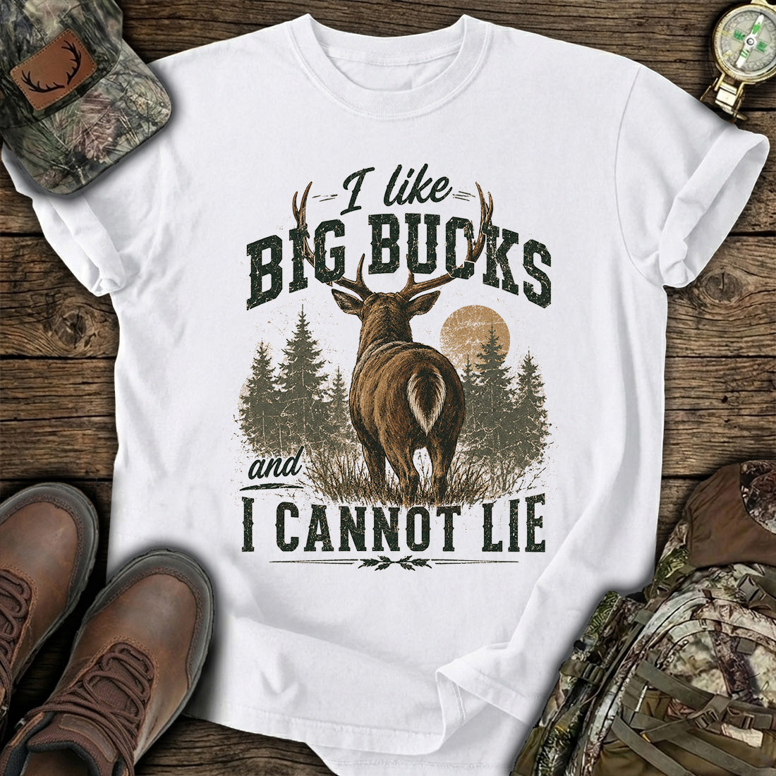 Big Bucks Hunter T-Shirt product image 1