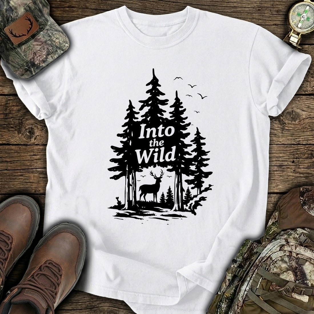 Into The Wild Forest T-Shirt product image 6