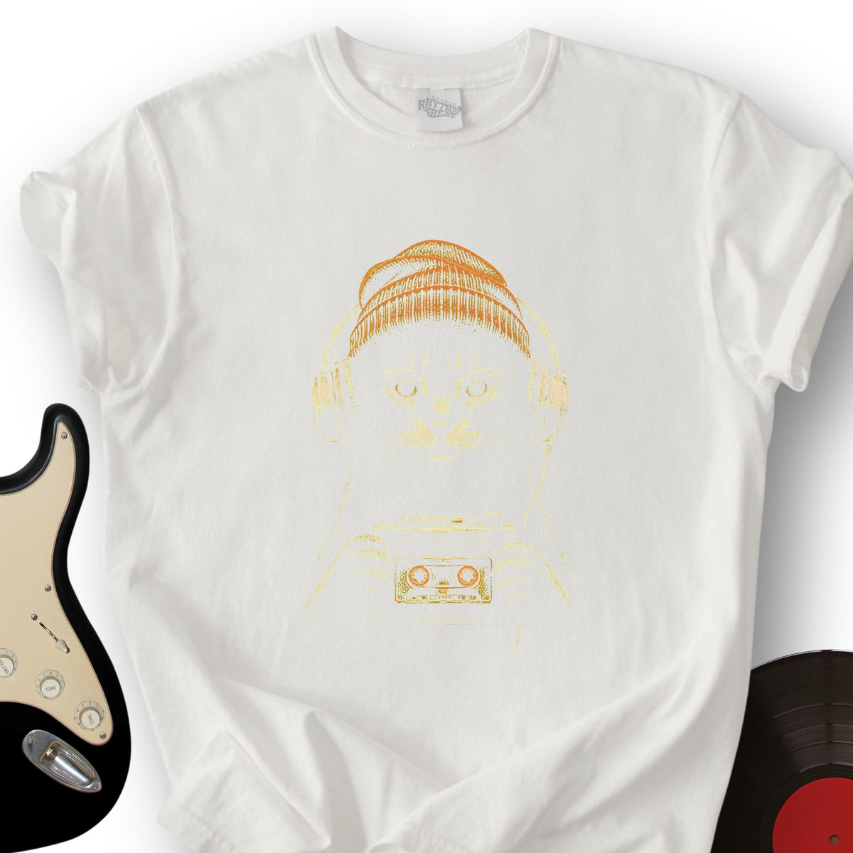 Cassette Cat T-Shirt product image 2