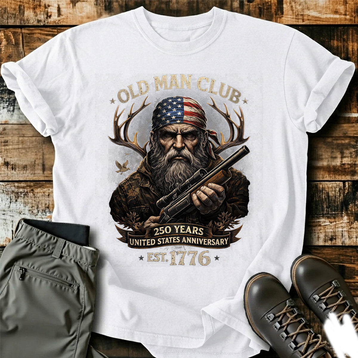 Old Man Club Hunter T-Shirt product image 7