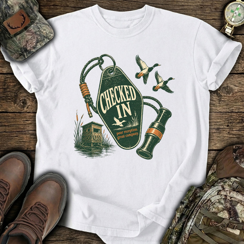 Checked In to Peace T-Shirt product image 2