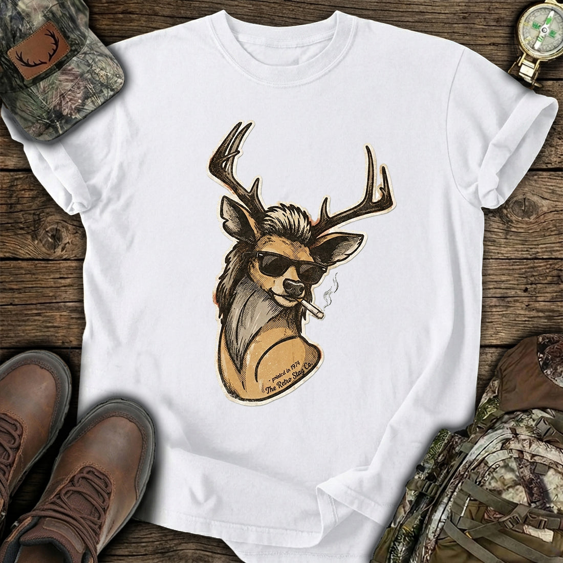 Funny Cool Deer T-Shirt product image 7