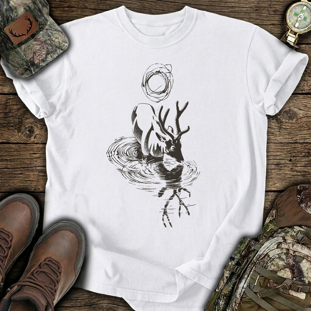 Eclipse Stag Spirit T-Shirt product image 2