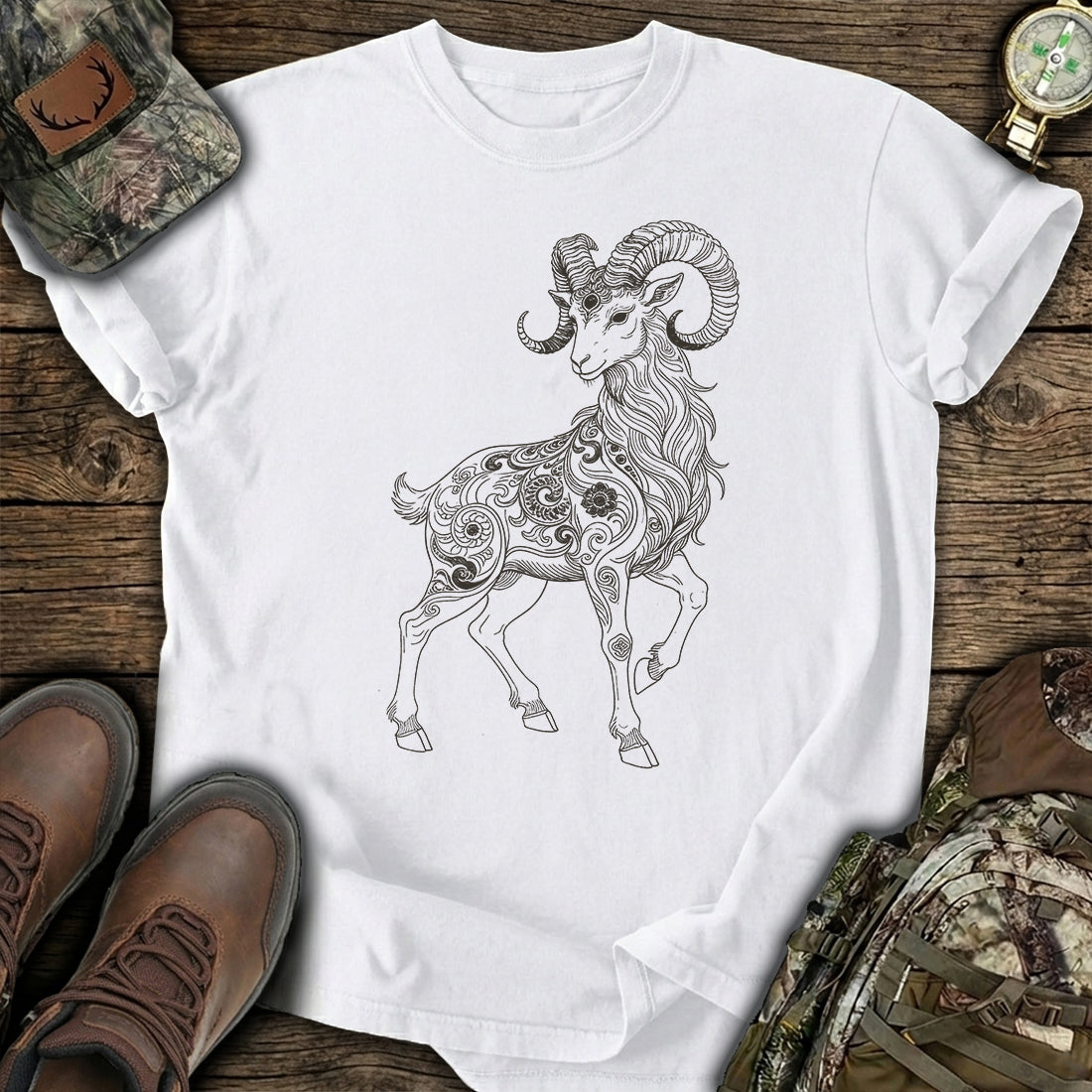 Golden Ram Spirit T-Shirt product image 7