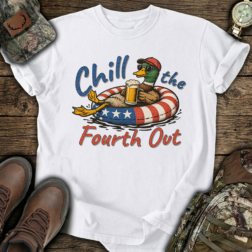 Chill Fourth Duck T-Shirt product image 1