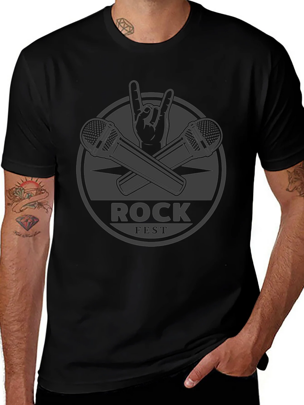 Rock Fest Graphic T-Shirt product image 1