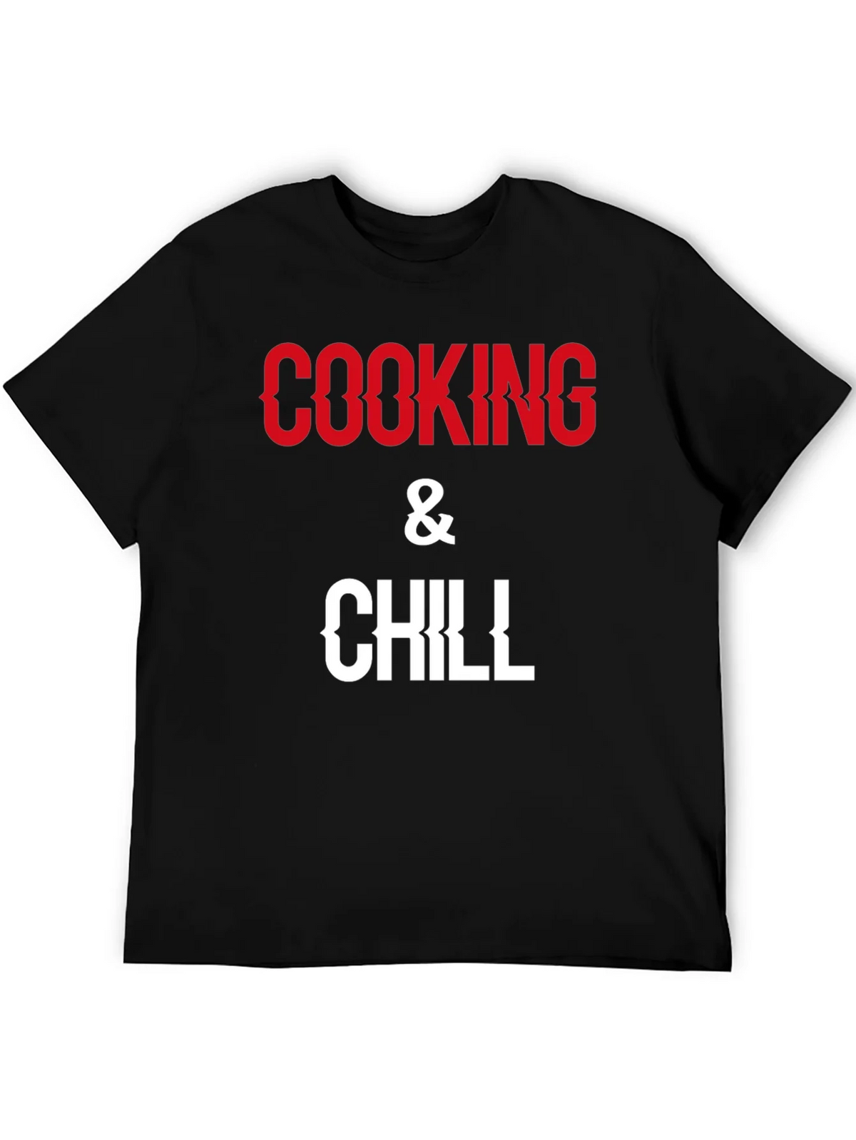 Cooking & Chill Graphic Tee - Black product image 5