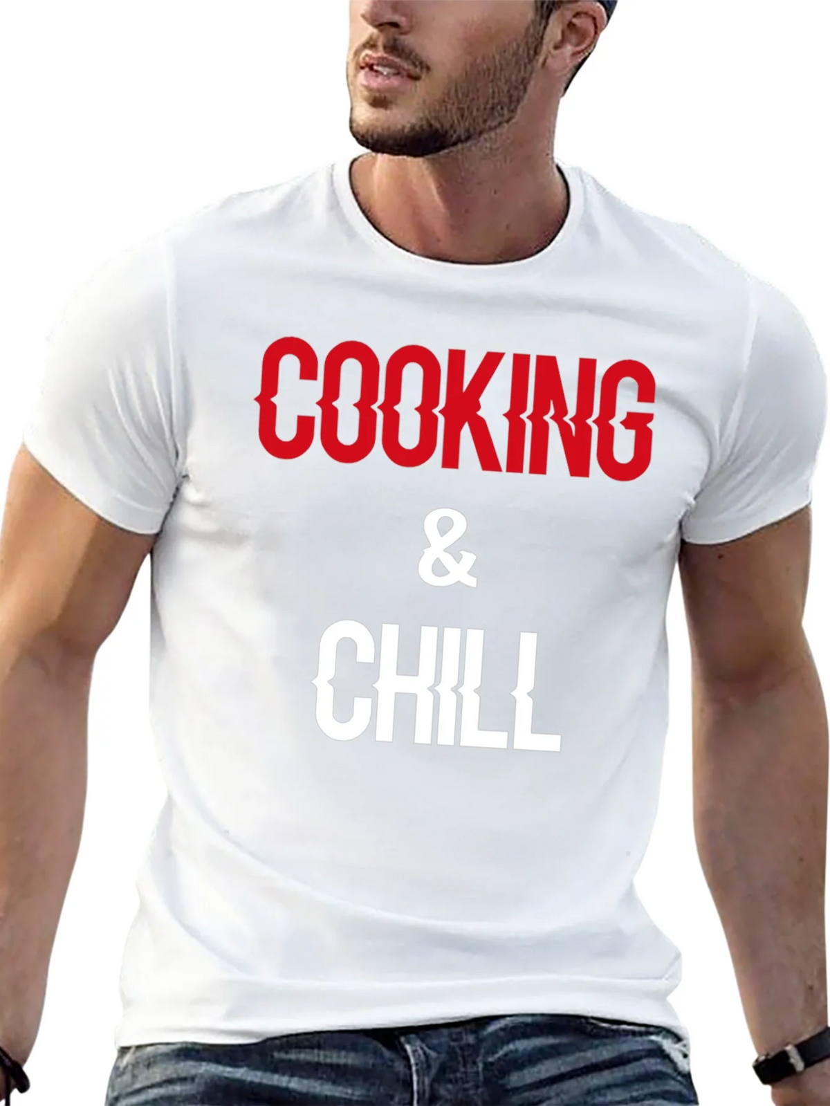 Cooking & Chill Graphic Tee - Black product image 12