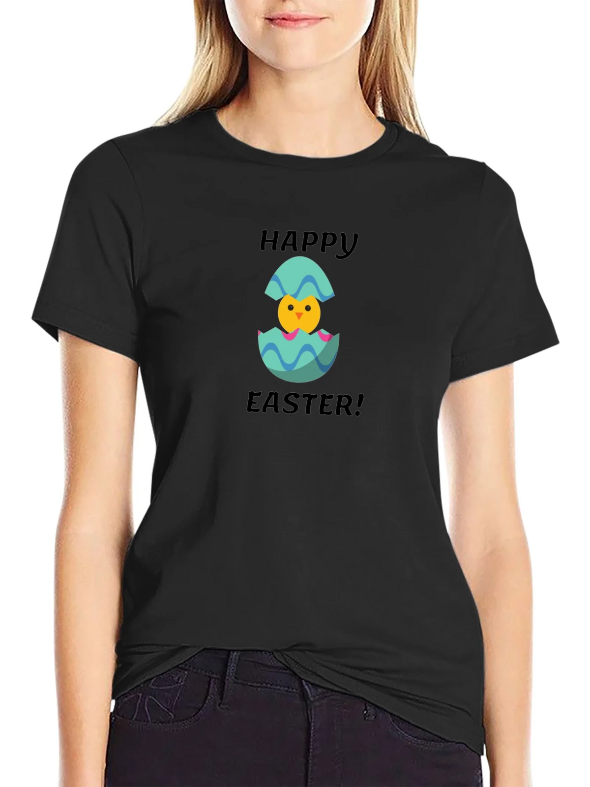 Happy Easter Chick Tee - Cute T-Shirt product image 2