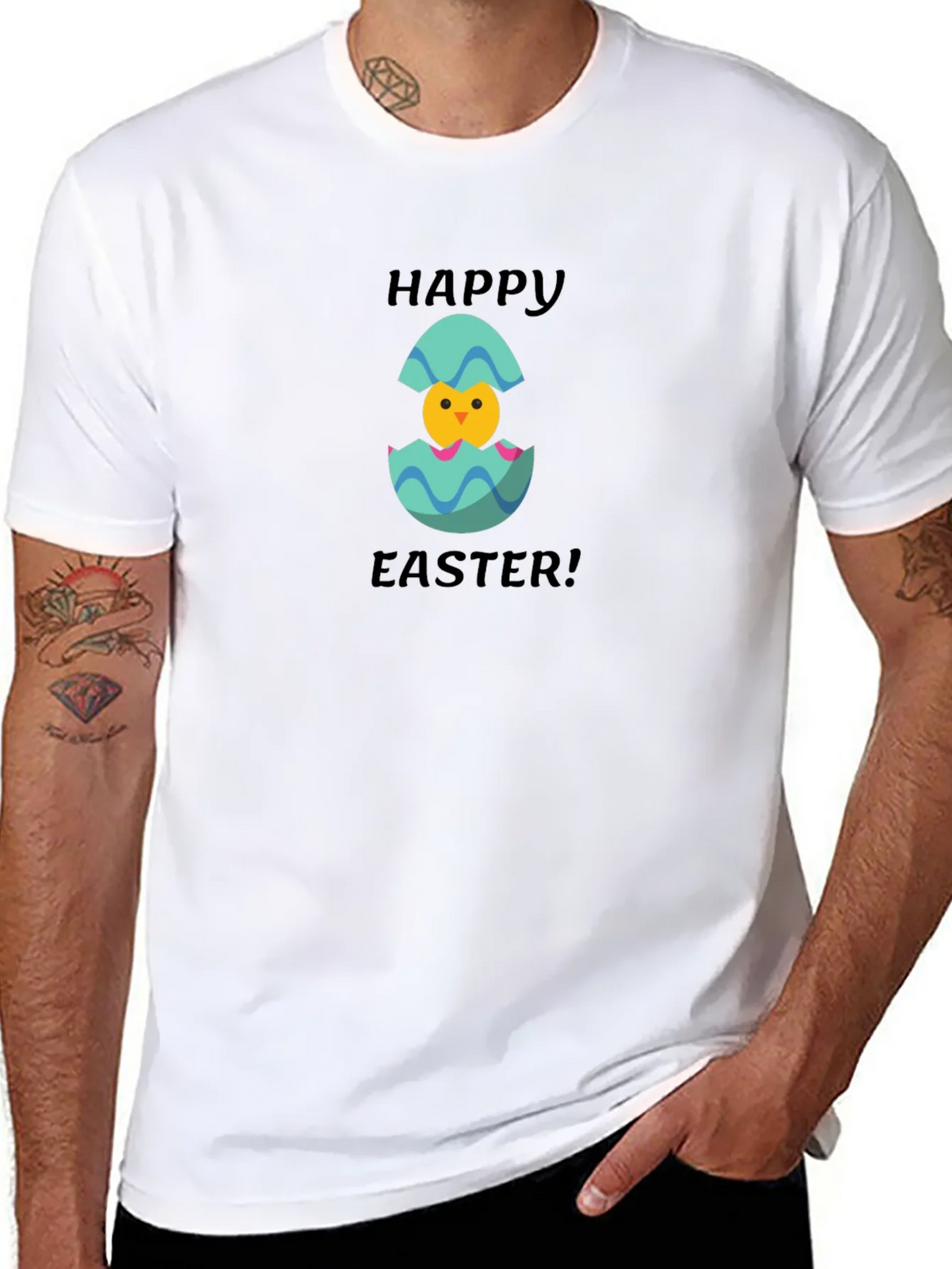 Happy Easter Chick Tee - Cute T-Shirt product image 7