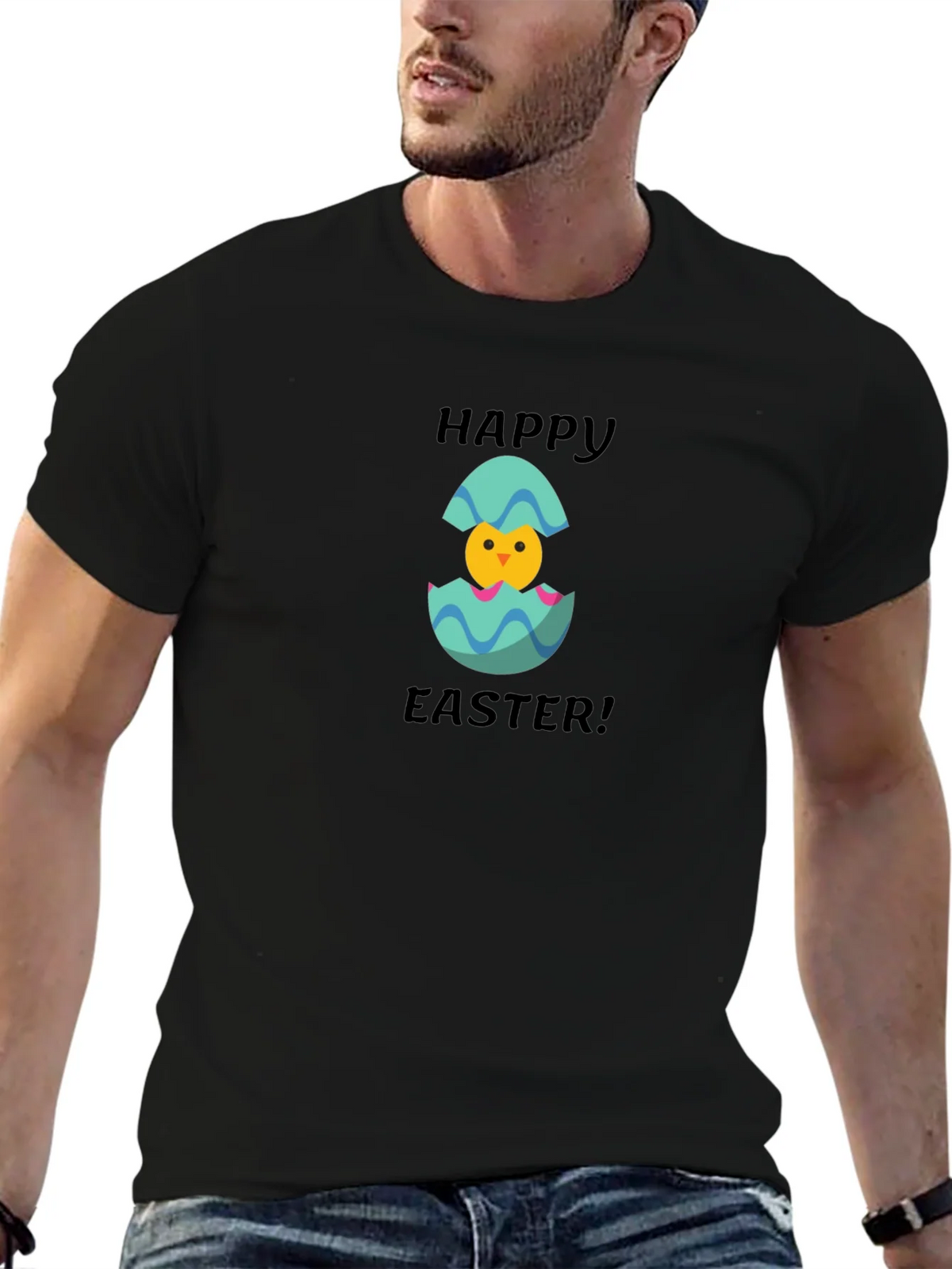 Happy Easter Chick Tee - Cute T-Shirt product image 6