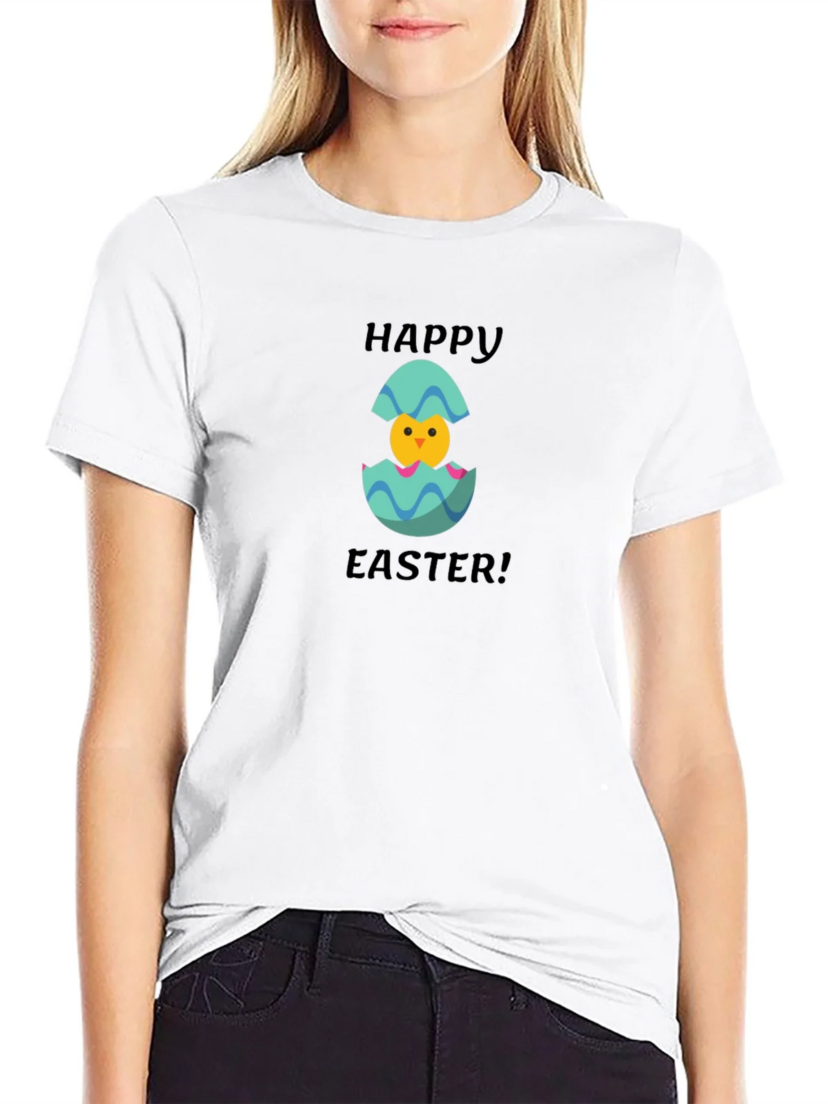 Happy Easter Chick Tee - Cute T-Shirt product image 8
