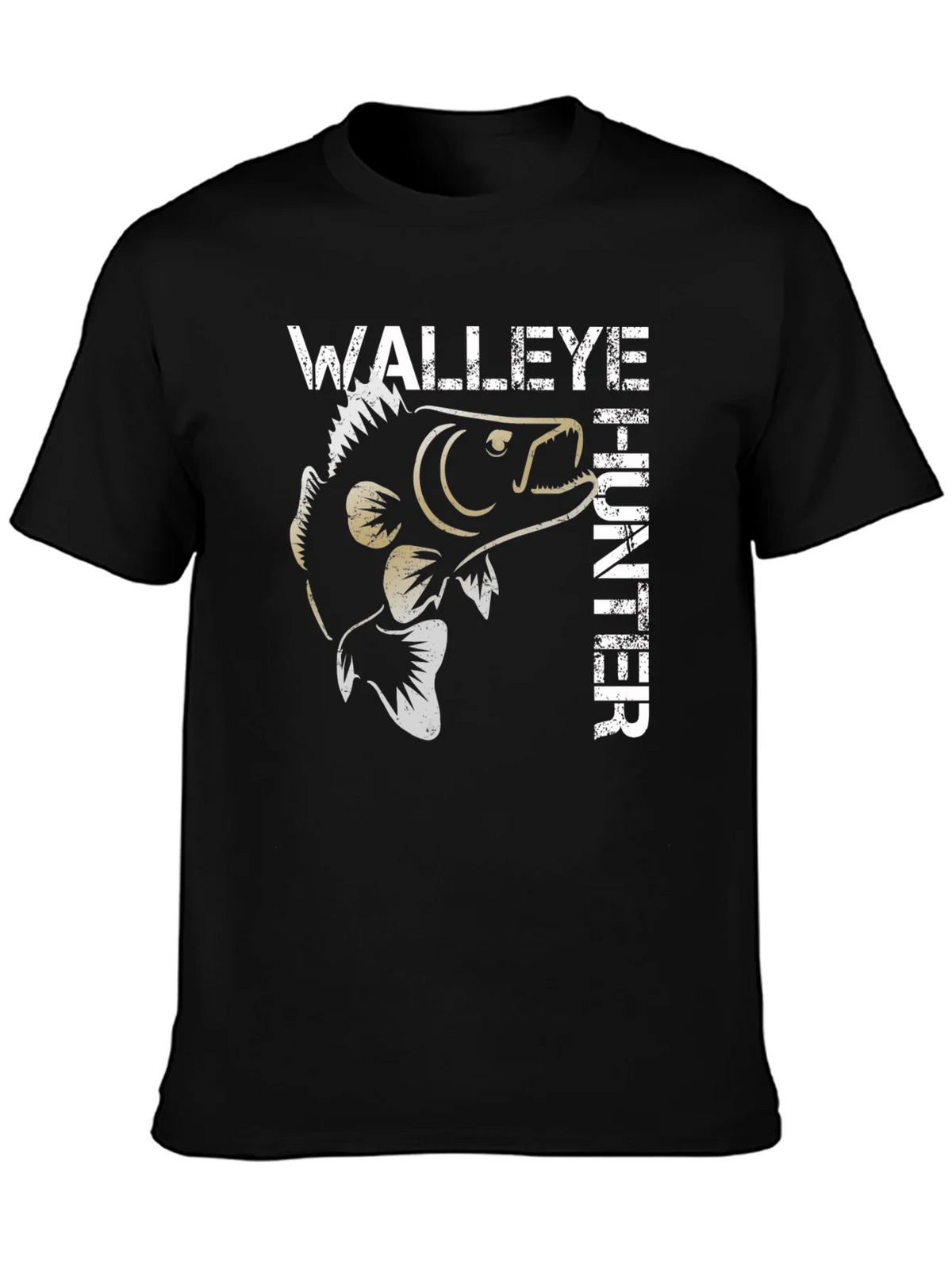 Walleye Hunter Graphic T-Shirt product image 3