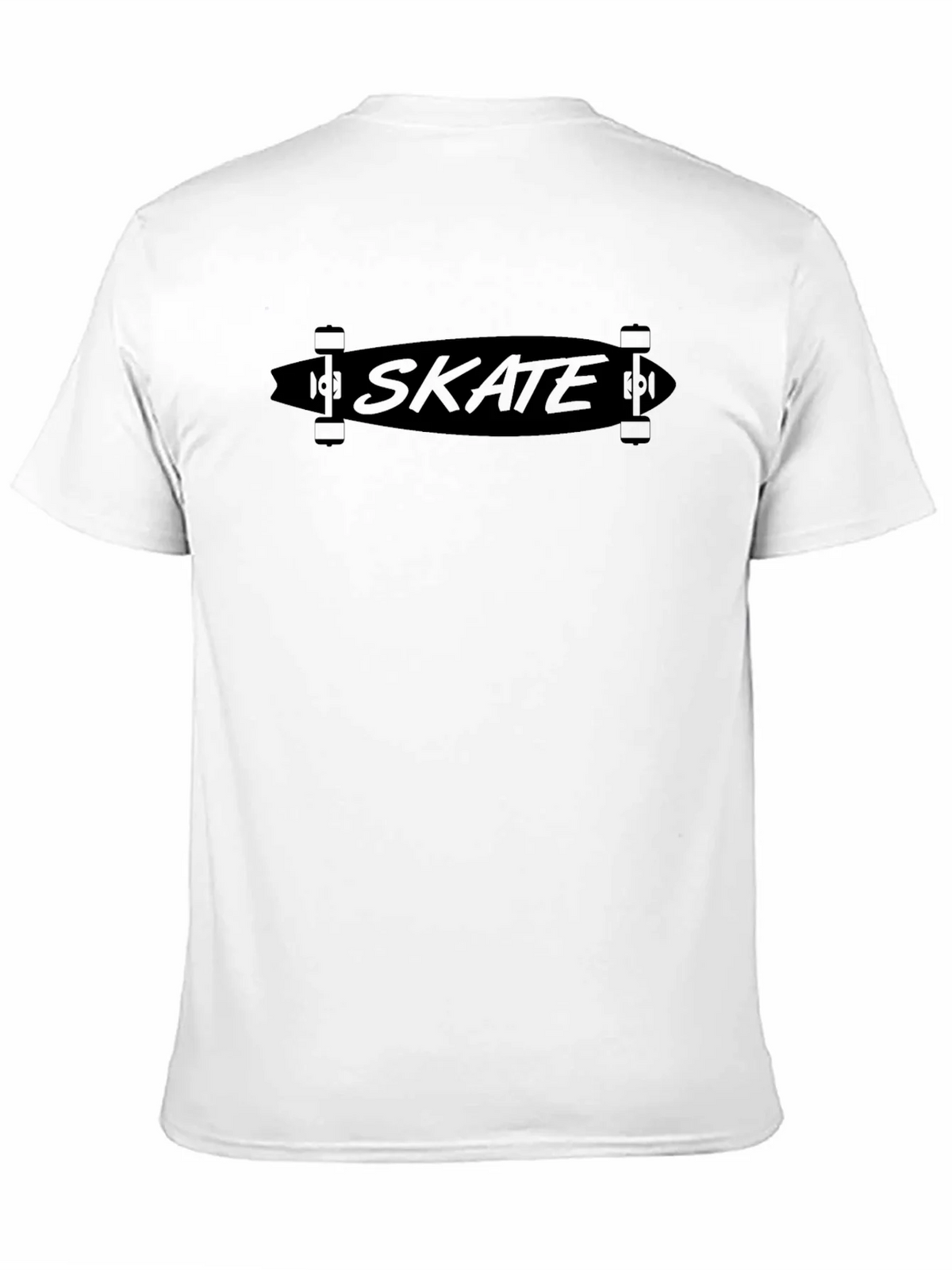 Skate Design Black T-Shirt product image 10