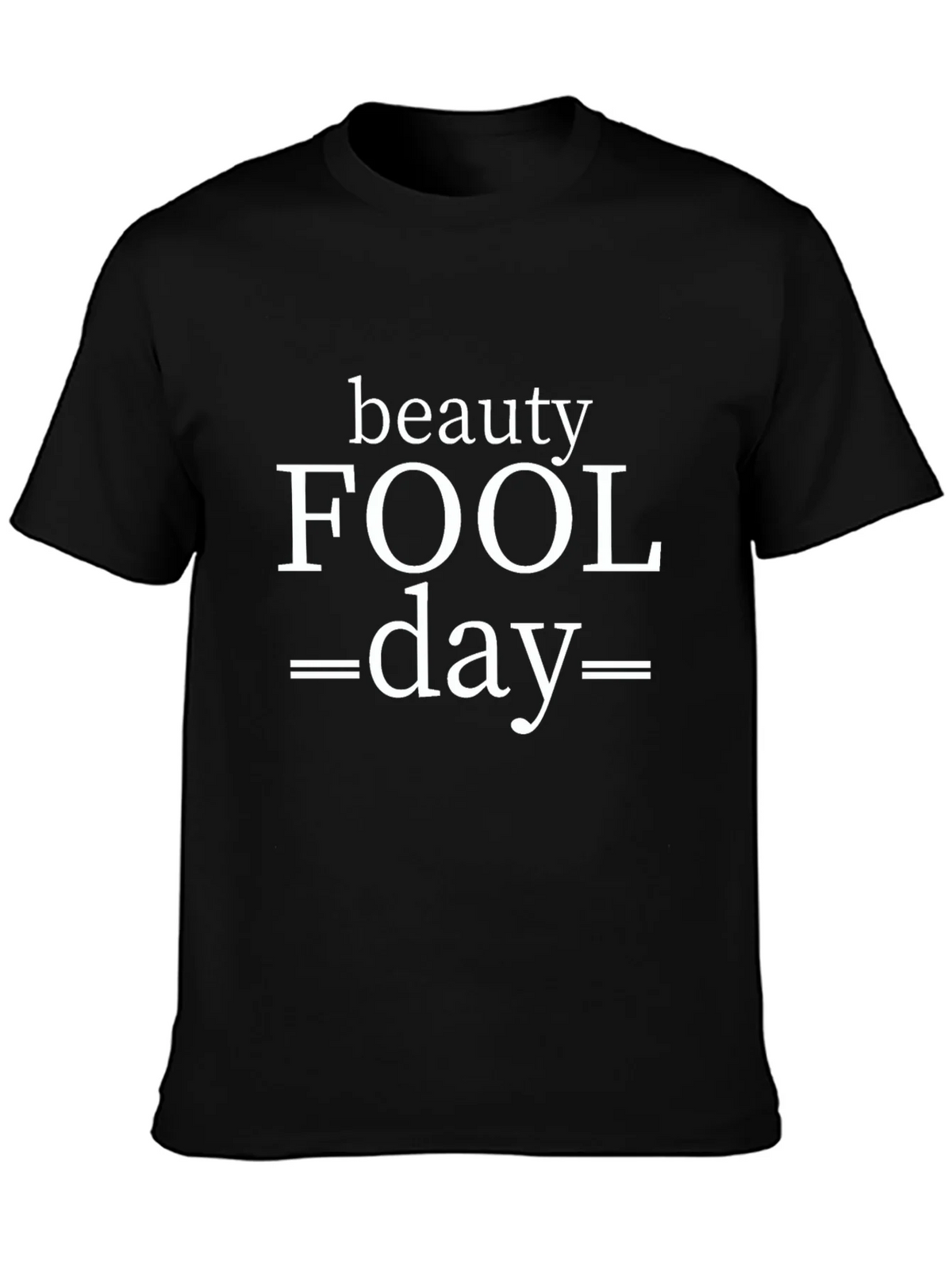 Beauty Fool Day Graphic Tee - Mens Short Sleeve T-Shirt product image 1